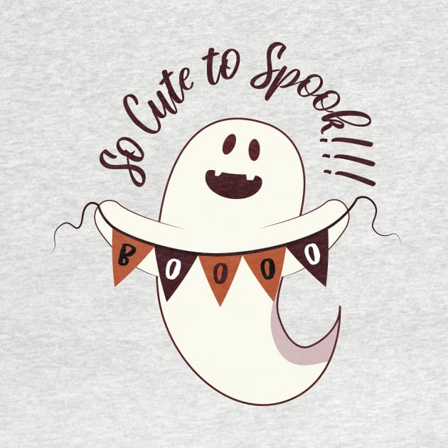 So Cute to Spook!!! for childrens by HarlinDesign